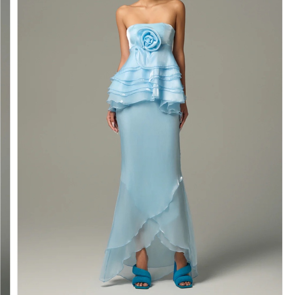 Two Piece Layered Maxi Dress